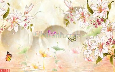 File PSD File tranh gốc dán tường đẹp K78891 (nguyên gốc) chất lượng cao