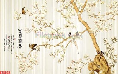 Ảnh gốc File tranh gốc dán tường đẹp K78932 (độ nét cao) in mica