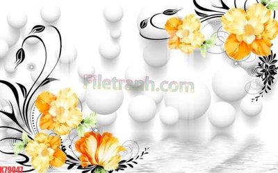 File in lụa File tranh gốc dán tường đẹp K79047 (chất lượng cao) File tranh gốc dán tường đẹp K79047