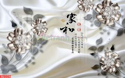 File tranh File tranh gốc dán tường đẹp K79062 (gốc) in film