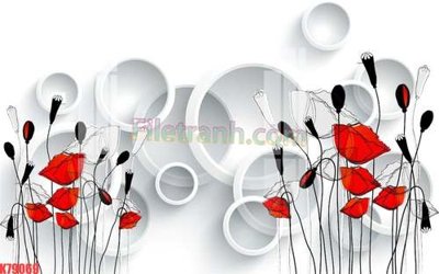 Tải file File tranh gốc dán tường đẹp K79069 (gốc) làm file tranh quảng cáo