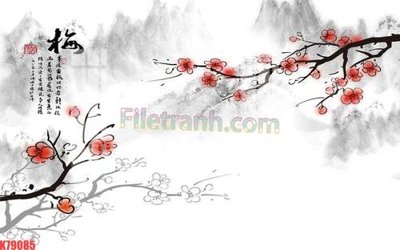 Tải file File tranh gốc dán tường đẹp K79085 (ảnh gốc) độ phân giải 300dpi