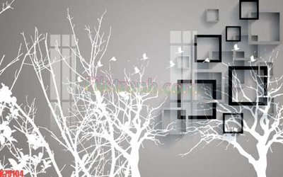 File tranh File tranh gốc dán tường đẹp K79104 (gốc) in vải canvas