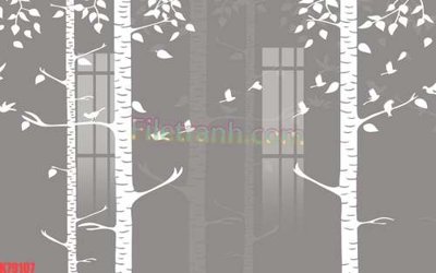 File PSD File tranh gốc dán tường đẹp K79107 (nguyên gốc) chất lượng cao