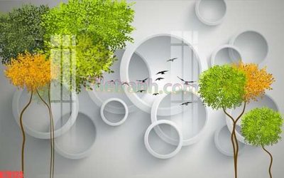 File PSD File tranh gốc dán tường đẹp K79125 (bản gốc) đã tách nền