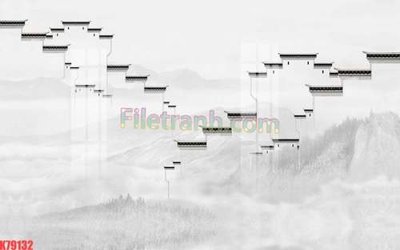 File in ấn cao cấp File tranh gốc dán tường đẹp K79132 (file gốc)