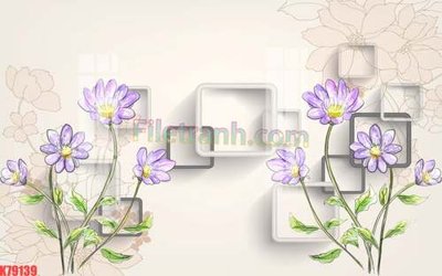 Tải về hình ảnh gốc File tranh gốc dán tường đẹp K79139 sắc nét