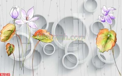 File gốc File tranh gốc dán tường đẹp K79145 (phong cách) cổ điển