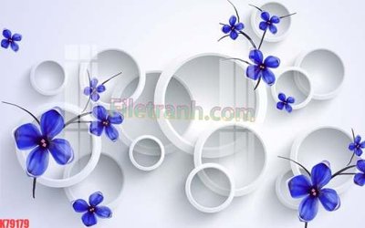 File gốc File tranh gốc dán tường đẹp K79179 (trang trí) cho phòng khách