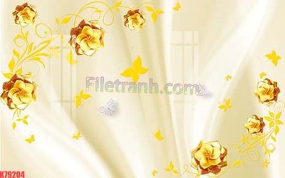 Tải file File tranh gốc dán tường đẹp K79204 (gốc) chủ đề tâm linh