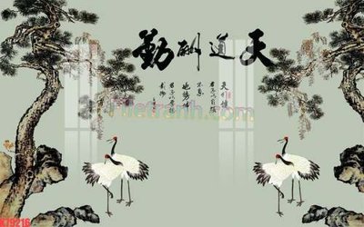 Tải file gốc File tranh gốc dán tường đẹp K79216 (in bạt) quảng cáo