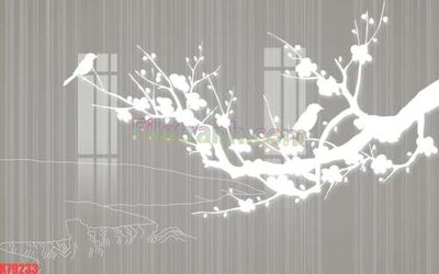 File gốc File tranh gốc dán tường đẹp K79233 cho in ấn và thiết kế