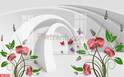 File in mica File tranh gốc dán tường đẹp K79237 (bản gốc) siêu trong