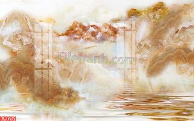 File gốc in tráng gương File tranh gốc dán tường đẹp K79251 chi tiết