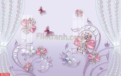 File in ấn File tranh gốc dán tường đẹp K79279 (bản gốc) sắc nét