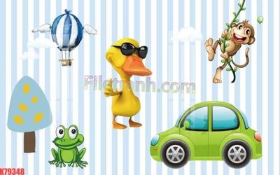 File gốc File tranh gốc dán tường đẹp K79348 (in 3D) cho trang trí