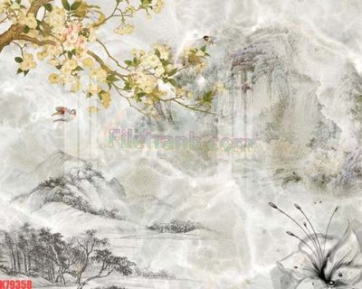 File tranh File tranh gốc dán tường đẹp K79358 (bản gốc) treo quán cafe