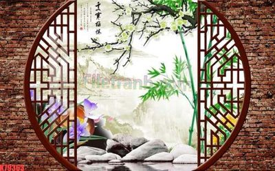 Tải về file tranh gốc File tranh gốc dán tường đẹp K79363 (để in quảng cáo)