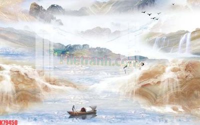 File gốc in ấn File tranh gốc dán tường đẹp K79450 (sẵn sàng tải về)