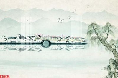 File in lụa File tranh gốc dán tường đẹp K79474 (chất lượng cao) File tranh gốc dán tường đẹp K79474