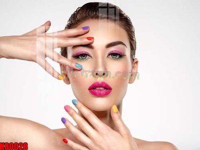 File in trần File tranh gốc tổng hợp K80028 (file gốc) hoa văn 3D