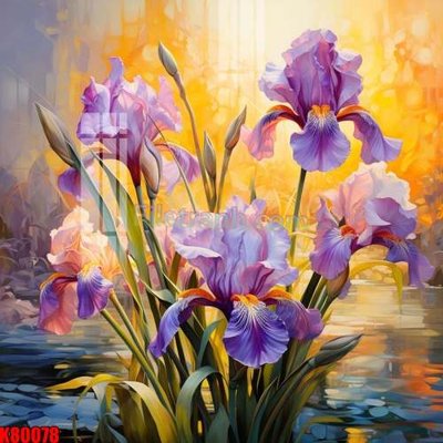 File in mica File tranh gốc tổng hợp K80078 (bản gốc) sắc sảo