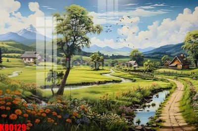 File ảnh File tranh gốc tổng hợp K80129 (gốc) in poster