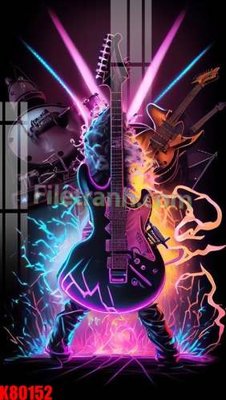 File in mica File tranh gốc tổng hợp K80152 (ảnh gốc) đẹp