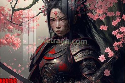 File tranh File tranh gốc tổng hợp K80156 (gốc) in vải canvas