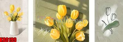 File in lụa File tranh gốc tổng hợp K80199 (phong cảnh) File tranh gốc tổng hợp K80199