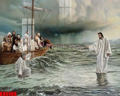 File in trần File tranh gốc tổng hợp K80488 (bản gốc) phong cảnh