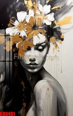 File tranh File tranh gốc tổng hợp K80491 (ảnh gốc) cho in ấn kỹ thuật số