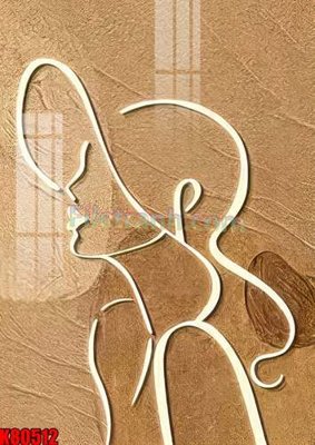 File gốc File tranh gốc tổng hợp K80512 (in tráng gương) ốp tường