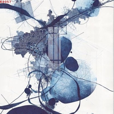 File PSD in ấn File gốc in tranh tổng hợp K8057 (chất lượng cao)