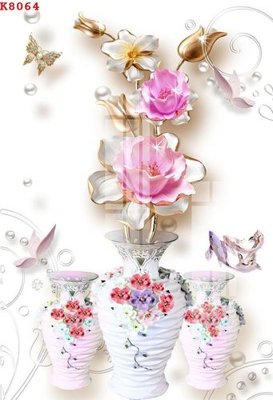 File tranh File gốc in tranh tổng hợp K8064 (gốc) in vải canvas