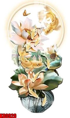 File gốc File tranh gốc tổng hợp K80920 (in 3D) nghệ thuật