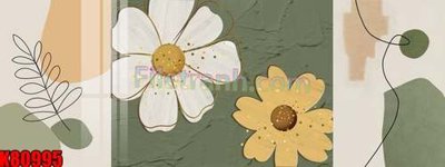 File in trần File tranh gốc tổng hợp K80995 (file gốc) hoa văn 3D