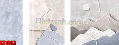 File gốc File tranh gốc tổng hợp K81003 (in tráng gương) sang trọng