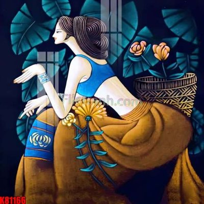 File gốc in tráng gương File tranh gốc tổng hợp K81166 chi tiết