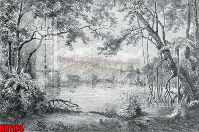 File gốc File tranh gốc tổng hợp K81174 (in lụa) chi tiết cao