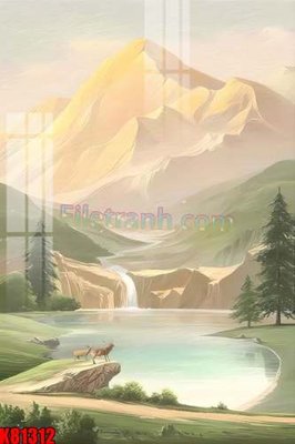File gốc File tranh gốc tổng hợp K81312 (in mica) làm bảng hiệu