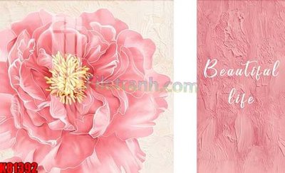 File gốc File tranh gốc tổng hợp K81392 (in lụa) cao cấp