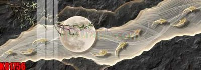 File tranh File tranh gốc tổng hợp K81756 (bản gốc) in lụa dán tường