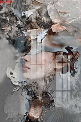 Tải file gốc File gốc in tranh tổng hợp K8190 (bản PSD) đầy đủ layer