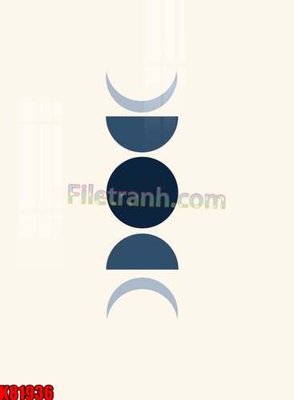 File gốc File tranh gốc tổng hợp K81936 (in tráng gương) ốp tường