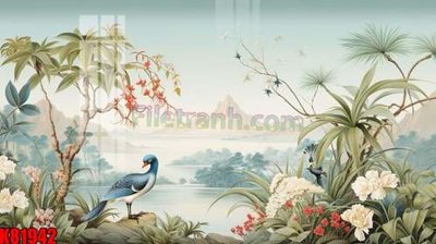 File PSD File tranh gốc tổng hợp K81942 (bản gốc) cho nhà in