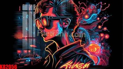 File in trần File tranh gốc tổng hợp K82056 (bản gốc 3D) sống động