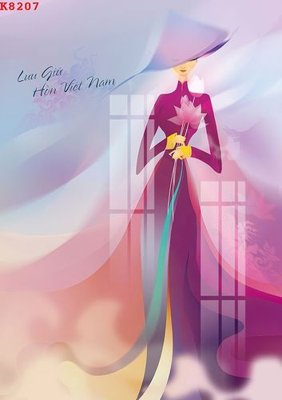 File gốc File gốc in tranh tổng hợp K8207 (PNG) nền trong suốt