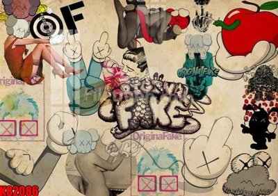 File gốc File tranh gốc tổng hợp K82086 (thiết kế) cho in ấn