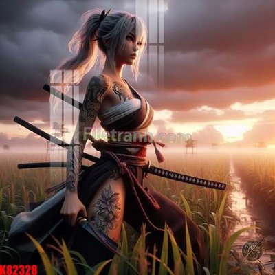 File in trần File tranh gốc tổng hợp K82328 (bản gốc) đại dương